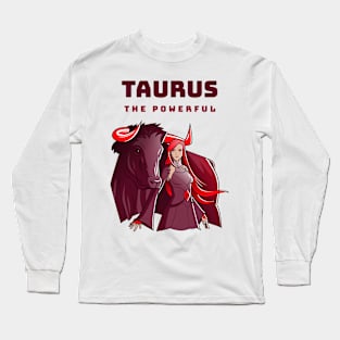 TAURUS THE POWERFUL Long Sleeve T-Shirt